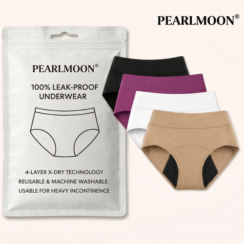 🌸🌸Last Day 80% OFF|PEARLMOON® 100% Leak-Proof Underwear 4-pack
