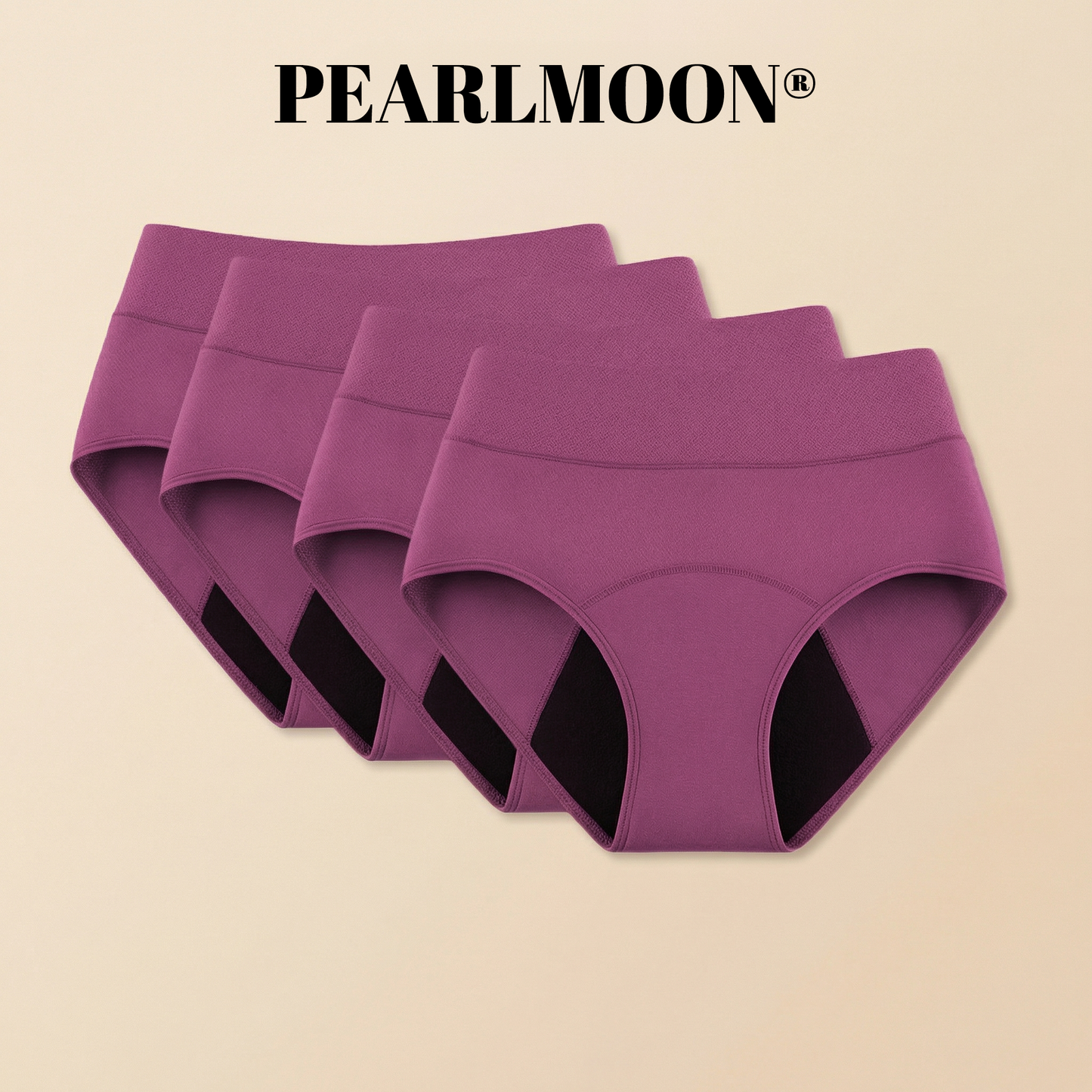🌸🌸Last Day 80% OFF|PEARLMOON® 100% Leak-Proof Underwear 4-pack